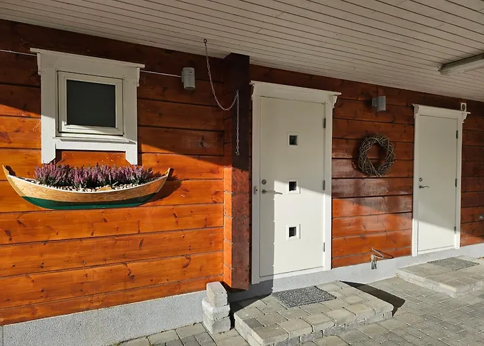 Timber House In Lyngen Vila Jægervatnet