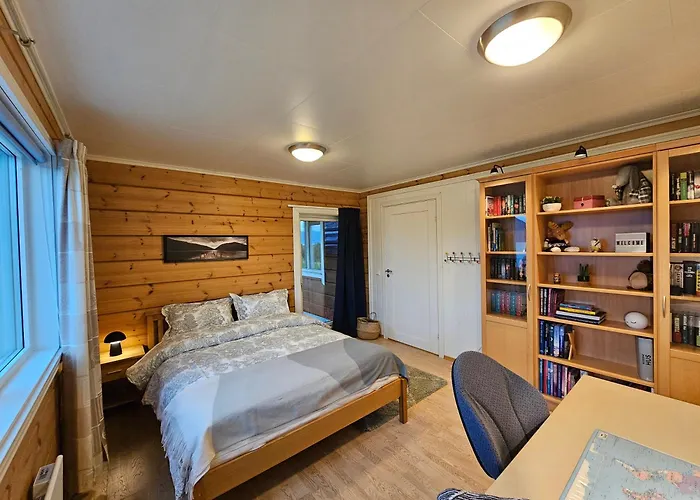 Vila Timber House In Lyngen Jægervatnet